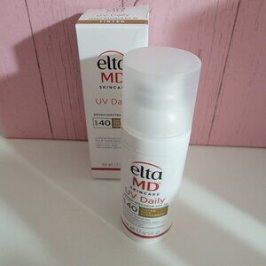 Eltamd UV Daily Broad Spectrum SPF 40 Sunscreen Elta Md NIB Tint and No Tint